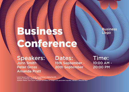 Abstract color cover. Abstract gradient background. Wave blend pattern. Fluid shapes composition. Futuristic design posters. Business conference template.のイラスト素材