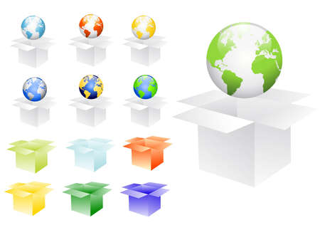 new worldのイラスト素材