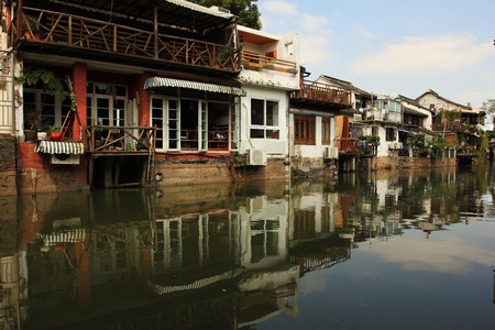 Zhujiajiao or oriental Venice, Shanghaiのeditorial素材