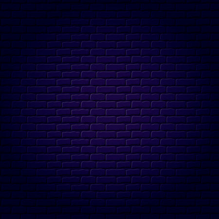 Dark brick wall vector background for neon inscriptions.のイラスト素材
