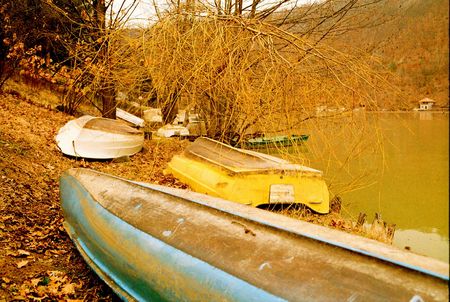 Winter retreatの写真素材