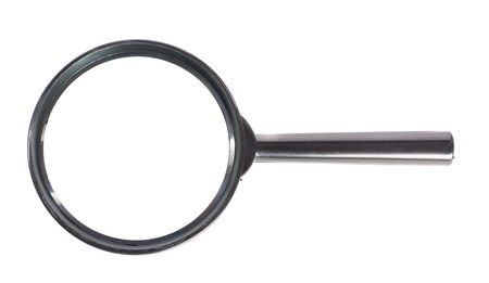 magnifying glassの写真素材