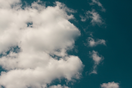 cloud in the sky as the backgroundの写真素材