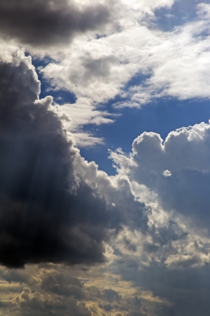 closeup cloudy skyの写真素材