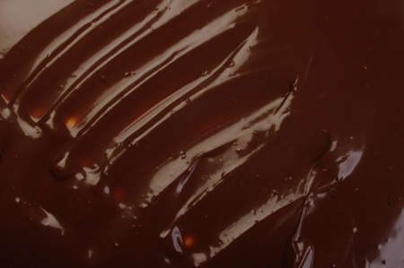 fund chocolate with ripplesの写真素材