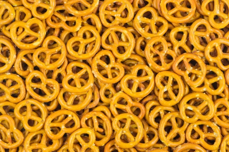 Salted Pretzelsの写真素材