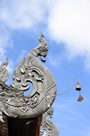 Gable apex,Thailandの写真素材