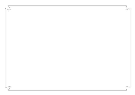 Frame border line page vector vintage simpleのイラスト素材