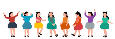 faceless children rejoiceのイラスト素材
