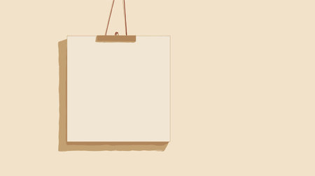 vector canvas drawing on wall .Generative AIのイラスト素材