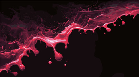 abstract red background .Generative AIのイラスト素材