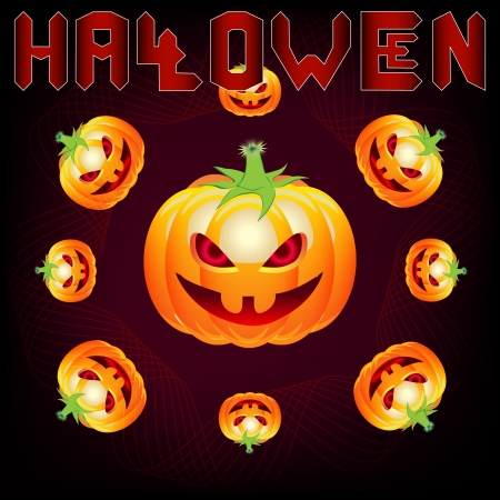 Halloween illustrationのイラスト素材