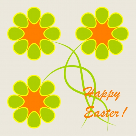 happy easterのイラスト素材
