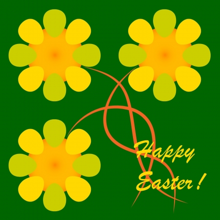 happy easterのイラスト素材