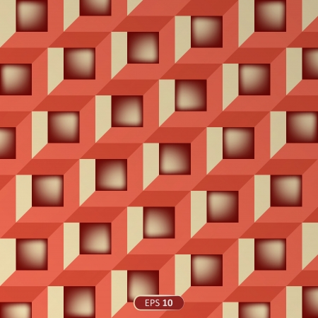 Geometrical texture with cubes  Vector illustrationのイラスト素材