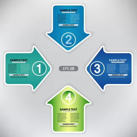 infographic signsのイラスト素材