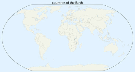 countries of the Earth. EPS 10 vectorのイラスト素材