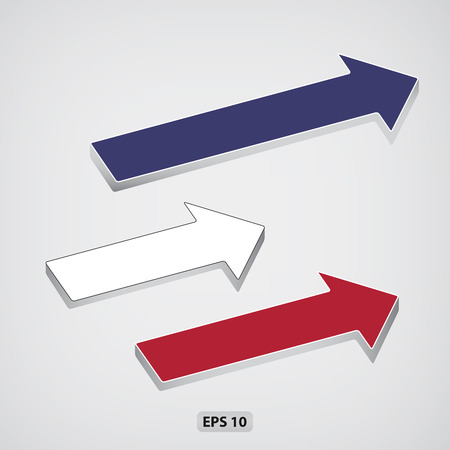 Next step arrows. EPS 10 vectorのイラスト素材