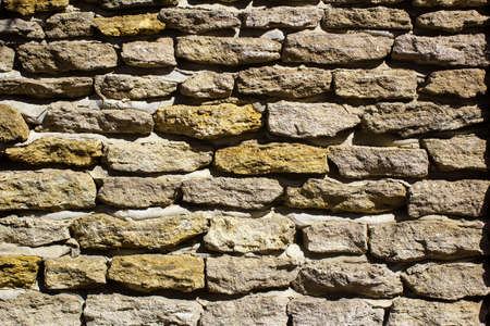 Rough stone masonry texture