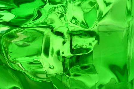 Close up at abstract green background with back lightの写真素材