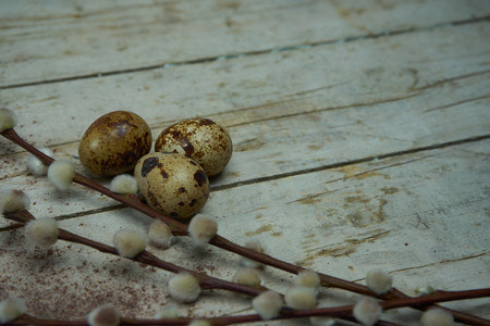 Easter eggsの写真素材