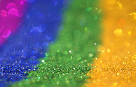 background gold, green, blue, violet abstractの写真素材