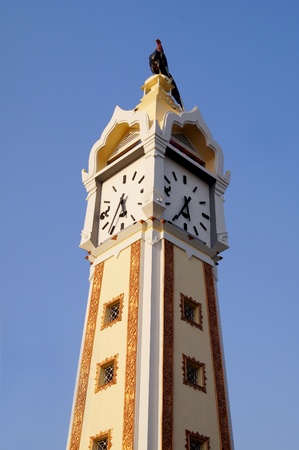 Thai clock towerの写真素材