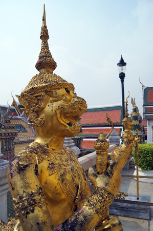 Thai monkey  statue の写真素材