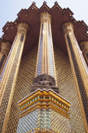 Buddha and Grand chapelの写真素材