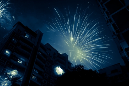 fireworksの写真素材