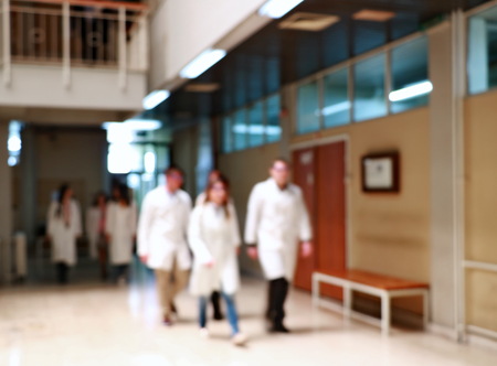 Students go to lecturesの写真素材