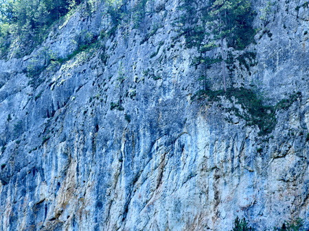 Blue stone backgroundの写真素材