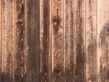 Brown wooden plank texture as a backgroundの写真素材