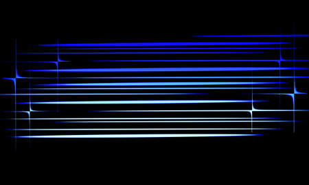 Colorful circles of different sizes on a black backgroundの写真素材