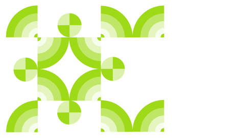 Red, green and blue squares on a black backgroundの写真素材