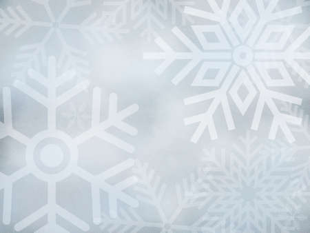 Winter christmas sky with falling snow background