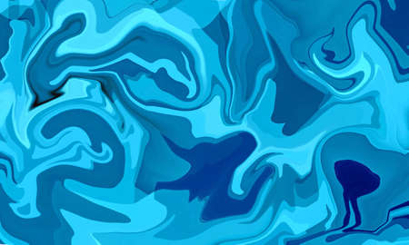 Abstract light blue soft liquid gradient backgroundの写真素材