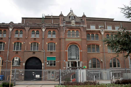 Gas power and steam plant from Uniper in the center of The Hague in the Netherlandsのeditorial素材