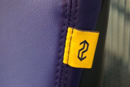 Rotterdam - july 2nd, Presentation new INCG intercity in the Netherlands : Blue seat second class...