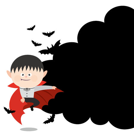 Cartoon Dracula Vampireのイラスト素材
