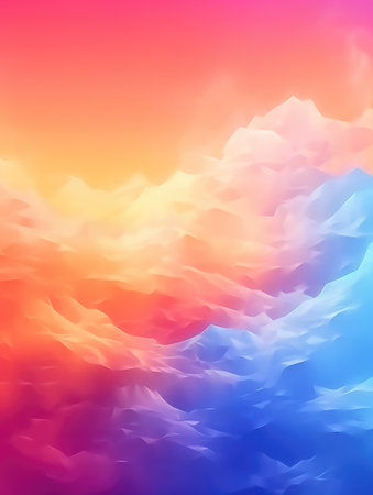 Abstract background with blue and pink gradient colors. Vector illustration for your designの素材