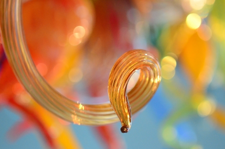 Blown Glass Artの写真素材