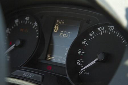 Dashboard. Car
