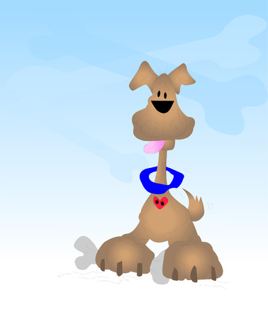 DOGGY BONEのイラスト素材