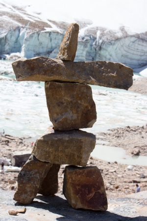 Inukshukの写真素材