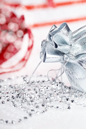 christmas gifts , macro shootの写真素材