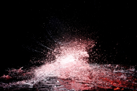 Splash drops background sceneの写真素材