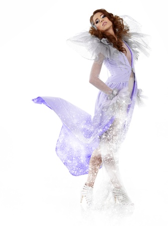 snow queen の写真素材