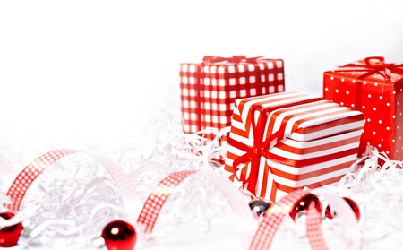 Christmas Gift Box with bauble 
