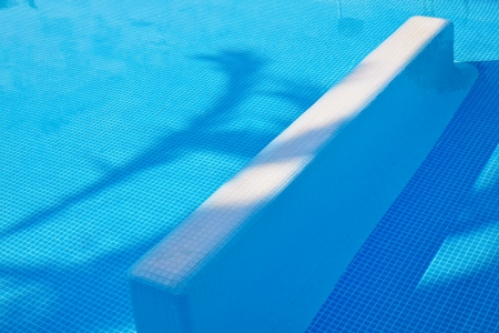 detail of beautiful swimming pool  の写真素材